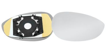 VERRE DE RÉTROVISEUR FIAT 500 2007-2015 AVEC SUPPORT / CONVEXE / DROIT