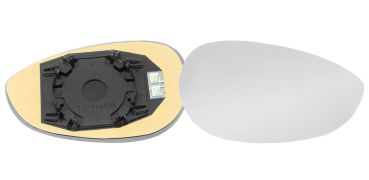 VERRE DE RÉTROVISEUR FIAT 500 2007-2015 AVEC SUPPORT / CHAUFFANT / CONVEXE / DROIT