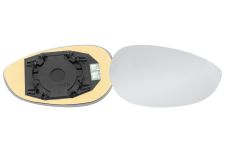 VERRE DE RÉTROVISEUR FIAT GRANDE PUNTO 2005-2012 AVEC SUPPORT / CHAUFFANT / CONVEXE / DROIT