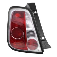 FEU ARRIÈRE FIAT 500 2007-2015 BORD NOIR / GAUCHE