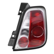 FEU ARRIÈRE FIAT 500C 2009-2015 CABRIOLET / BORD NOIR / DROIT