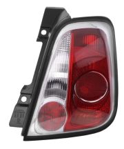 FEU ARRIÈRE FIAT 500C 2009-2015 CABRIOLET / BORD NOIR / DROIT