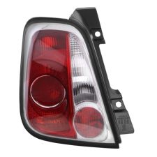 FEU ARRIÈRE FIAT 500C 2009-2015 CABRIOLET / BORD NOIR / GAUCHE