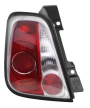 FEU ARRIÈRE FIAT 500C 2009-2015 CABRIOLET / BORD NOIR / GAUCHE