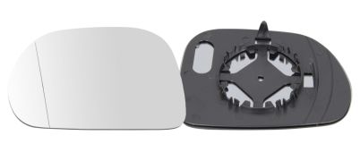 VERRE DE RÉTROVISEUR FIAT 500L 2012-2017 AVEC SUPPORT / ASPHÉRIQUE / GAUCHE