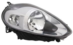 PHARE AVANT FIAT PUNTO 2012-2018 BASE CHROMÉE / DROIT