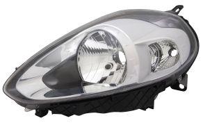 PHARE AVANT FIAT PUNTO 2012-2018 BASE CHROMÉE / GAUCHE