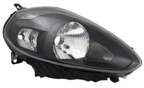 PHARE AVANT FIAT PUNTO 2012-2018 BASE NOIRE / DROIT