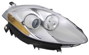 PHARE AVANT FIAT BRAVO 2007-2014 BASE CHROMÉE / DROIT