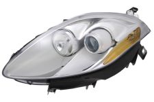 PHARE AVANT FIAT BRAVO 2007-2014 BASE CHROMÉE / GAUCHE