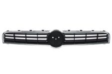 GRILLE FIAT BRAVO 2007-2014 FACE AVANT / NOIRE BRILLANTE / AVEC CONTOUR CHROMÉ