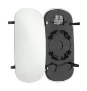 VERRE DE RÉTROVISEUR FIAT DOBLO 2001-2006 AVEC SUPPORT / CHAUFFANT / CONVEXE / REVERSIBLE