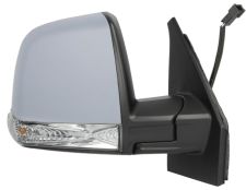 RÉTROVISEUR OPEL COMBO 2012-2018 1 VERRE / ÉLÉCTRIQUE / CHAUFFANT / FEU CLIGNOTANT / AVEC APPRET / DROIT