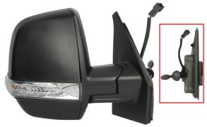 RÉTROVISEUR FIAT DOBLO 2010-2015 CARGO / MECANIQUE / FEU CLIGNOTANT / DROIT