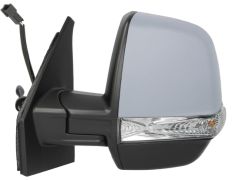 RÉTROVISEUR OPEL COMBO 2012-2018 2 VERRES / MECANIQUE / FEU CLIGNOTANT / AVEC APPRET / GAUCHE