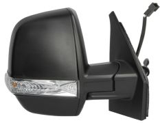 RÉTROVISEUR OPEL COMBO 2012-2018 2 VERRES / MECANIQUE / FEU CLIGNOTANT / AVEC SONDE / DROIT