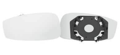 VERRE DE RÉTROVISEUR FIAT IDEA 2003-2008 AVEC SUPPORT / CONVEXE / GAUCHE