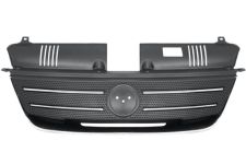 GRILLE FIAT IDEA 2003-2006 FACE AVANT / NOIRE / AVEC MOULURE CHROMÉE 