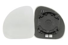 VERRE DE RÉTROVISEUR FIAT MULTIPLA 1998-2004 AVEC SUPPORT / SUPÉRIEUR / CONVEXE / GAUCHE