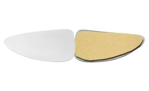 VERRE DE RÉTROVISEUR FIAT MULTIPLA 1998-2004 ADHÉSIF / INFÉRIEUR / CONVEXE / GAUCHE