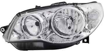 PHARE AVANT FIAT PALIO 2005-2008 BASE CHROMÉE / GAUCHE