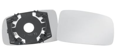 VERRE DE RÉTROVISEUR FIAT PANDA 2003-2009 AVEC SUPPORT / CONVEXE / DROIT