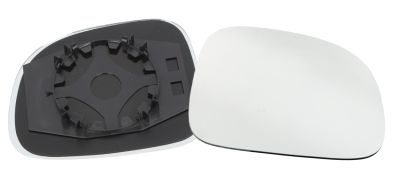 VERRE DE RÉTROVISEUR FIAT PANDA 2009-2012 AVEC SUPPORT / CONVEXE / DROIT