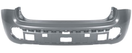PARE-CHOCS FIAT PANDA 2012-2020 ARRIÈRE / AVEC APPRET