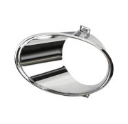 ENJOLIVEUR ANTIBROUILLARD FIAT PANDA 2012-2024 MODÈLE TREKKING / CLIMBING 4X4 / CHROMÉ / GAUCHE