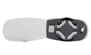 VERRE DE RÉTROVISEUR FIAT PUNTO 2003-2005 AVEC SUPPORT / CONVEXE / REVERSIBLE