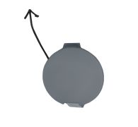 COUVRE CROCHET FIAT PUNTO 1999-2003 PARE-CHOCS AVANT / 3 PORTES / AVEC APPRET 