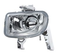 PHARE ANTIBROUILLARD FIAT GRANDE PUNTO 2005-2012 BASE CHROMÉE / GAUCHE