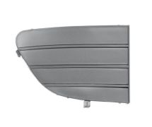 GRILLE FIAT PUNTO EVO 2009-2012 PARE-CHOCS AVANT / INFÉRIEURE / GRIS FONCÉ / DROIT