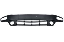 MOULURE PARE-CHOCS FIAT PUNTO EVO 2009-2012 AVANT / AVEC ANTIBROUILLARDS / NOIRE BRILLANTE / CENTRALE 