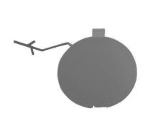 COUVRE CROCHET FIAT PUNTO EVO 2009-2012 PARE-CHOCS AVANT / GRIS FONCÉ