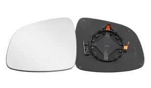 VERRE DE RÉTROVISEUR SUZUKI SX4 2006-2013 AVEC SUPPORT / CHAUFFANT / CONVEXE / GAUCHE