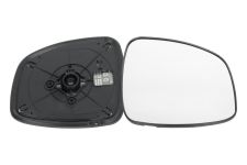 VERRE DE RÉTROVISEUR FIAT SEDICI 2011-2013 AVEC SUPPORT / CHAUFFANT / CONVEXE / DROIT
