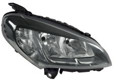 PHARE AVANT FIAT DOBLO 2015-2022 DETAIL NOIR / DROIT