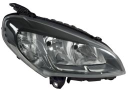 PHARE AVANT FIAT DOBLO 2015-2022 DETAIL NOIR / DROIT