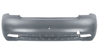 PARE-CHOCS FIAT 500 2015-2024 ARRIÈRE / AVEC TROUS MOULURES / AVEC 3 CAPTEUR / AVEC APPRET