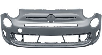 PARE-CHOCS FIAT 500 2015-2024 AVANT / MODÈLE S / AVEC APPRET