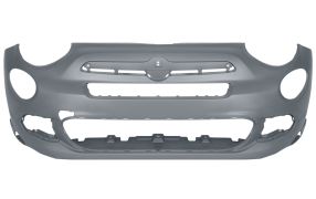 PARE-CHOCS FIAT 500X 2015-2018 AVANT / AVEC APPRET