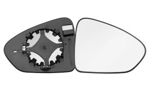 VERRE DE RÉTROVISEUR FIAT TIPO 2015-2020 AVEC SUPPORT / CONVEXE / DROIT