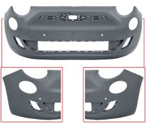 PARE-CHOCS FIAT 500E 2020-> AVANT / AVEC 6 CAPTEUR / AVEC APPRET