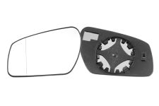 VERRE DE RÉTROVISEUR FORD FIESTA 2006-2008 AVEC SUPPORT / ASPHÉRIQUE / GAUCHE
