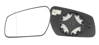 VERRE DE RÉTROVISEUR FORD FIESTA 2006-2008 AVEC SUPPORT / CHAUFFANT / ASPHÉRIQUE / GAUCHE