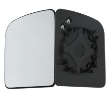 VERRE DE RÉTROVISEUR FORD TRANSIT CONNECT 2002-2006 AVEC SUPPORT / SUPÉRIEUR / CHAUFFANT / CONVEXE / GAUCHE