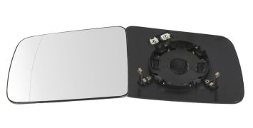 VERRE DE RÉTROVISEUR FORD TOURNEO CONNECT 2009-2014 AVEC SUPPORT / CHAUFFANT / ASPHÉRIQUE / GAUCHE