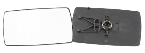 VERRE DE RÉTROVISEUR FORD ESCORT 1992-1995 AVEC SUPPORT / PLAT / GAUCHE