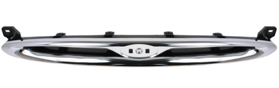 GRILLE FORD ESCORT 1995-1999 FACE AVANT / MODÈLE GHIA / CHROMÉE 